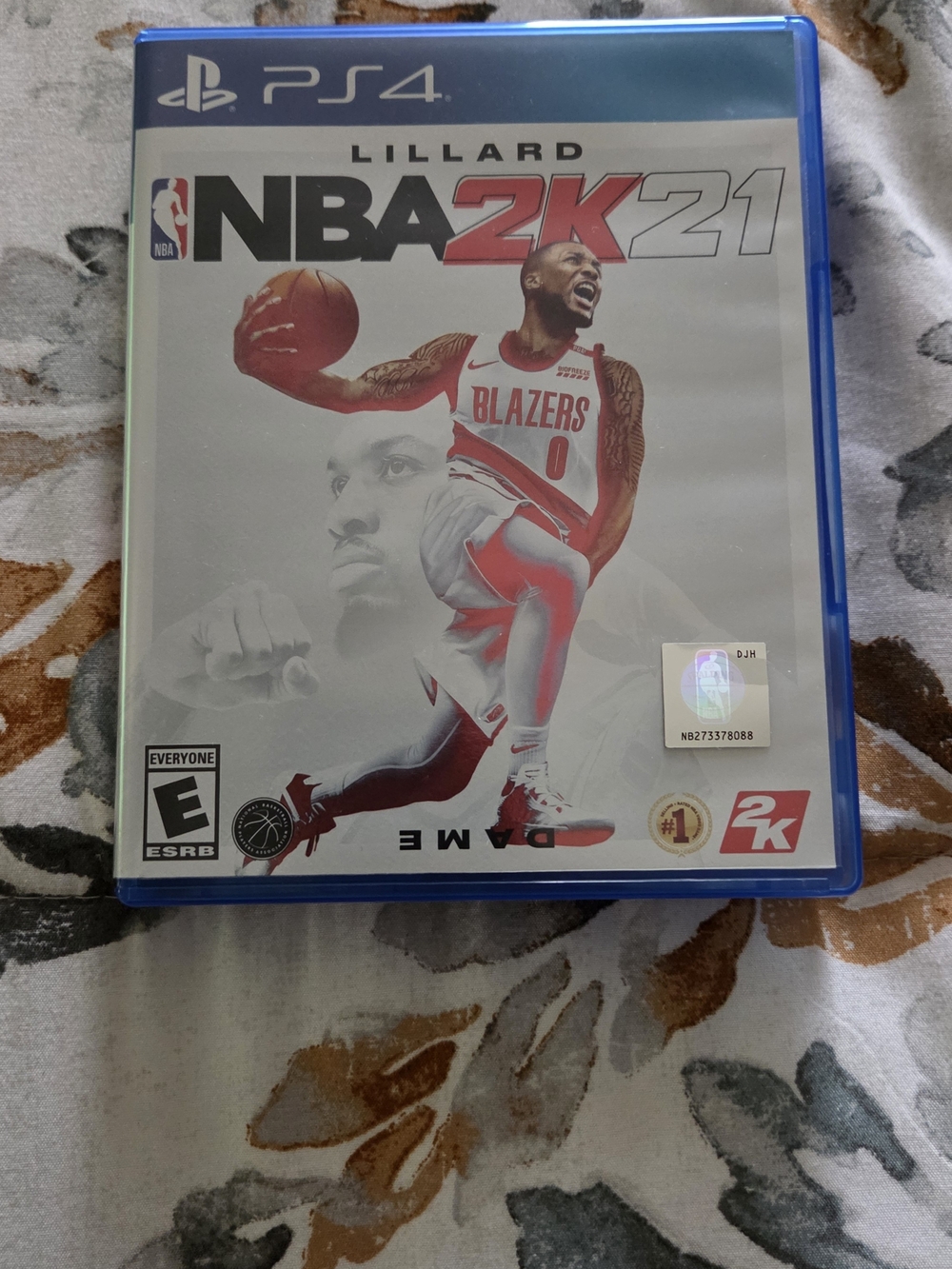 NBA 2K21 (PS4) - Damian Lillard | White & Red